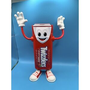 Vintage 1999 Twizzlers Giggler Man Candy Dispenser Strawberry Twists Hershey